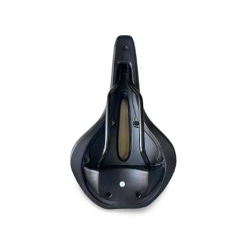 Selim Vazado em Gel Banco de Bike MTB Preto Confortável Anti Prostático