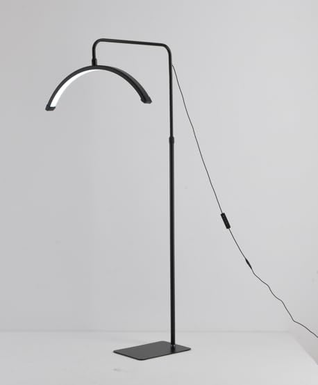 duowelly Half Moon Lamp 48W Lash Light,Dimmable Beauty Salon Lights