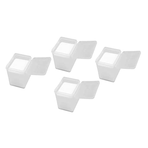 minkissy Professional Eyelash Cleaning Pads 800pcs Lash Extension Safe for Lashes White Tool