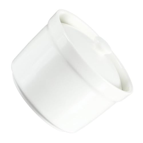 SWETRACE Ciotola da Stufato in Ceramica con Coperchio per Cucina Casa Scodella Zuppa Elegante e Funzionale per Uova al Vapore Dessert e Minestre