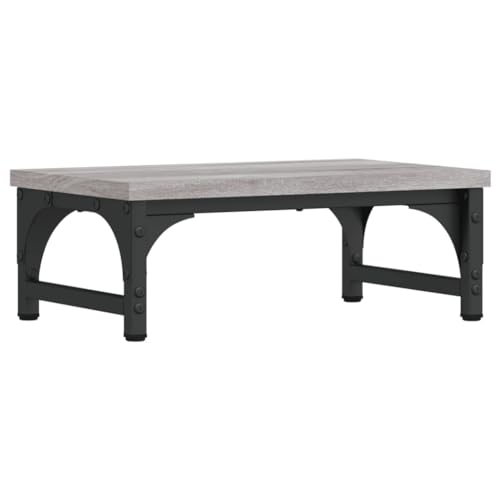 Support de moniteur contre le mal de dos avec pieds réglables en bois