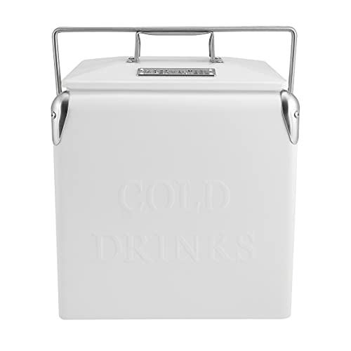 Permasteel Ps-A205-14Qt-Wt Portable Picnic Cooler, 14-Quart, White #TOP6