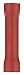 Install Bay RVBC825 Red Vinyl Butt Connector 8-Gauge, 25-Bag