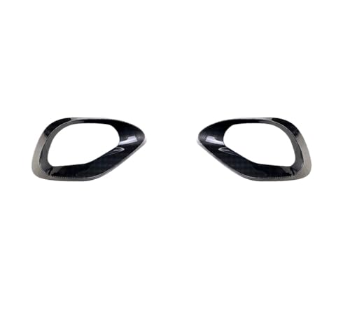 Calandre de phare antibrouillard carbone pour pare-choc avant auto