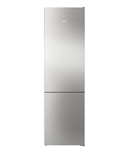 SIEMENS KG39N2IAG, iQ300, Freistehende Kühl-Gefrier-Kombination, Gefrierbereich unten, 363 l, Total noFrost, hyperFresh, extrem leise, LED Beleuchtung, 203 x 60 cm, Gebürsteter Stahl AntiFingerprint