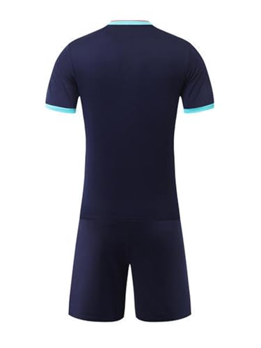 easyforever Boys Girls Activewear Tracksuit Quick-Drying Shorts and T-Shirt Set Cycling Football Competition Teamwear2