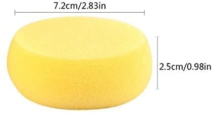 Kangaroo® Super Soft Applicator Foam Sponge for Car and Bike Round Shaped Sponge Multipurpose Cleaning for Kitchen, Bathroom, Walls, Windows and Other Surfaces (Pack of 12) - Image 3 thumbnail