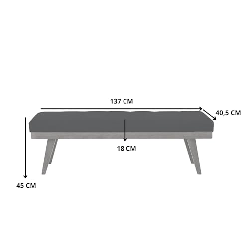 Puff Recamier Valentin Linho Bege