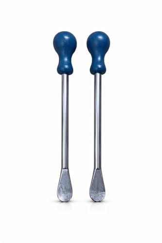 Image of Heavy Duty Bicycle and Motorcycle Tyre Lever Set | Easy Grip Puncture Repair Tool (2 Pack)