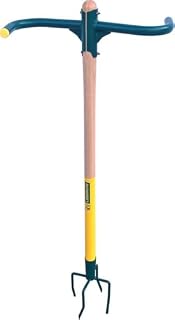 Leborgne Rotogrif 4 dents, manche bois 124 cm
