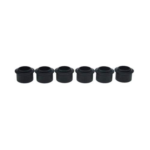 KAISH Metal Brass 10.2mm Vintage to Modern Guitar Tuner Conversion Bushings 3/8' Tuning Keys...