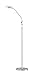Produktbild Action Stehleuchte, 1 x LED, 4 W, 24 x 130 x 24 cm, 4000 K, 420 lm, Energieeffizenzklasse A+ mit Leselupenfunktion und Schalter, 1-flammig, Laurel, silber 370801700000