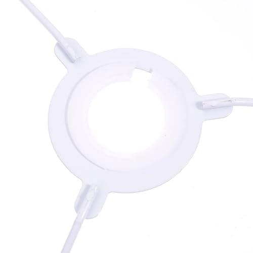 Soporte para lámparas de mesa con marcos de alambre metálico y anillos de 30 cm interiores 3