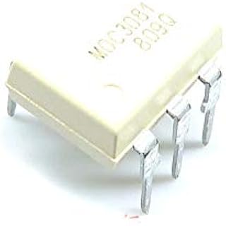 10pcs/lot MOC3081 DIP6 Triode and SCR Output optocoupler 800V Optocoupler Triac Driver ZC