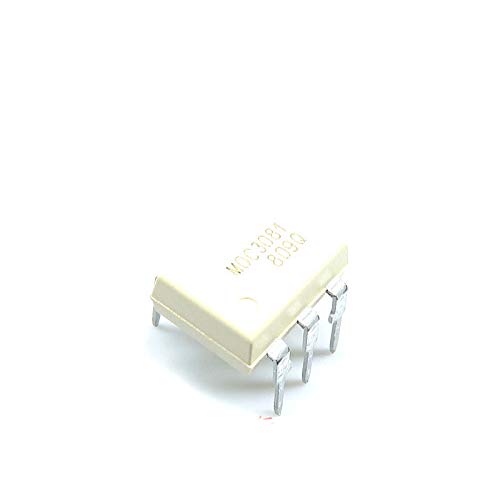 10pcs/lot MOC3081 DIP6 Triode and SCR Output optocoupler 800V Optocoupler Triac Driver ZC