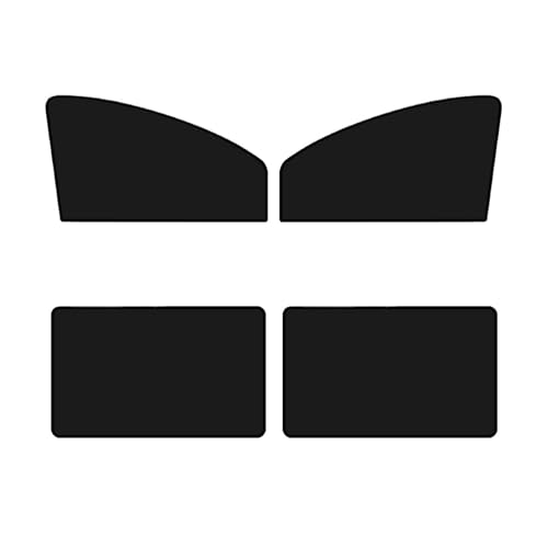 4 PCS Car Side Window Shades, for Mercedes Benz GLC SUV X254 X253 GLC 53 43 2015-2025 UV Protection Breathable Privacy Mesh Sun Shades Window Curtain Visor Shield Car Accessories