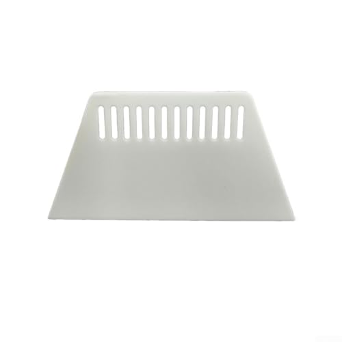 Rasqueta Comfort Grip para aplicaciones de instalación y limpieza de películas automáticas (blanco)