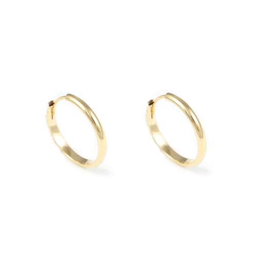Orecchini a cerchio da donna Orecchini a cerchio da donna - oro giallo 18K (750)