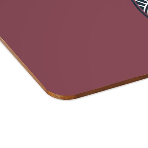 Napperons de table guitare rock rouge le cadeau idéal pour musicien