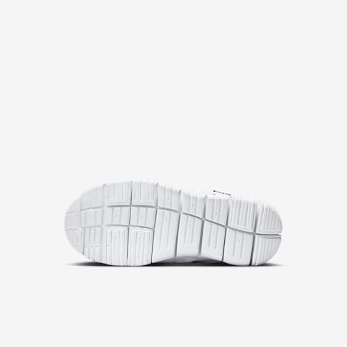 Nike Dynamo Free Little Kids' Shoes (IB7245-100, White/Black)2