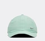 Nike Unisex Kinder Y Nk H86 Cap Metal Swoosh Hat, ENAMEL GREEN/METALLIC SILVER, Einheitsgröße EU