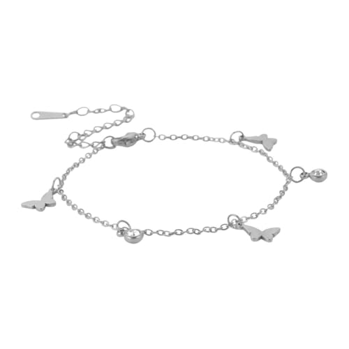 OAMIROMIA New 2026 ButteRIFly Crystal Charrm Bracelets Women Stainless Gold Color Layer Snake Chain Bracelet Fashion Jewelry Gift Trendy Accessories Creative Jewelry Fashion Accessories Creative Gift