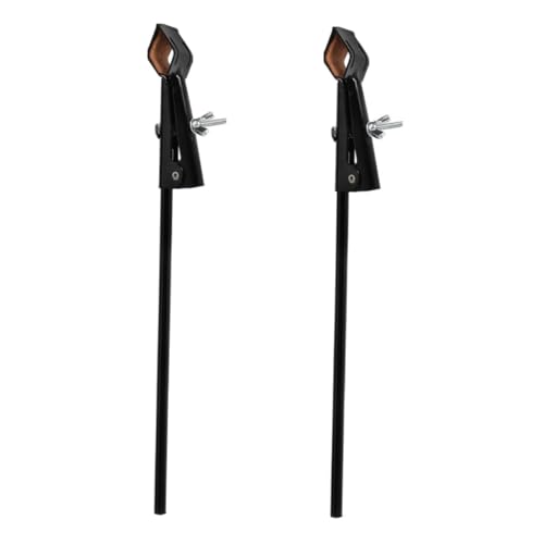 NAMOARLY Iron Ring Stand Clamp for Lab Equipment 2pcs Flask Beaker Clamp Holder for Chemistry Biology