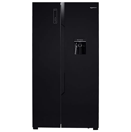 564 L Frost Free SidebySide Refrigerator (Black Glass Door) Amazon