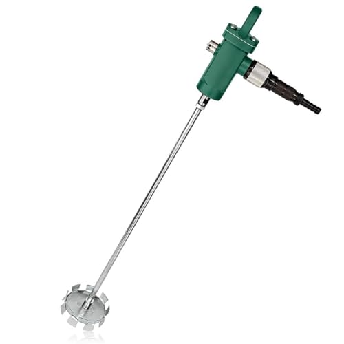 XZHWSZD Portable Pneumatic Paint Mixer, Air Powered Agitator for Ink Coatings, Ergonomic Handheld Stirrer for Artists DIY, Efficient Mixing Tool, 2500 RPM