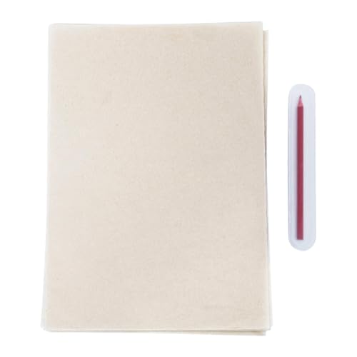 predolo 10 Hojas Papel Transferencia para Pintar Papel Transparentes para Trazar Dibujos Papel Calco para Cerámica Kit de Traspaso para Manualidades Adecuado