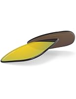 BlazerBuck Anti-salz Polarisierte Ersatzgläser für Oakley Hijinx - 24K Gold – Ansicht 2
