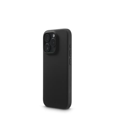 Coque iPhone 16 Pro noire antichoc soft touch avec anneau MagSafe - 2