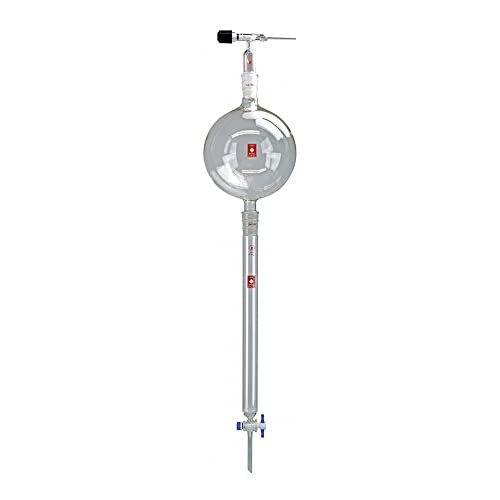 Colonne de chromatographie flash 24/40 64 mm ID de 8 pouces