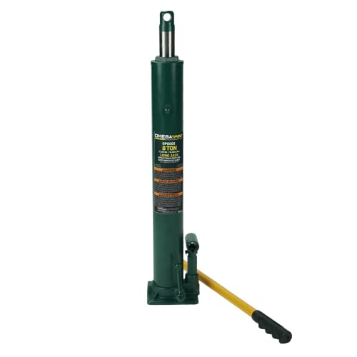 Image of Omega Pro Hydraulic Long Ram Jack - 8 Ton Capacity with Flat Base for Auto Garage Shop,OP800S