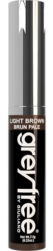 Greyfree Root touch up hair mascara temporary cover conceal gray roots hair lines eyebrows mens...