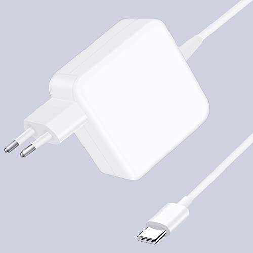 Compatibilità universale adatta per il caricatore MacBook Pro USB-C, adattatore CA USB C 61W/67W. Si consiglia di utilizzarlo con un MacBook Pro 13