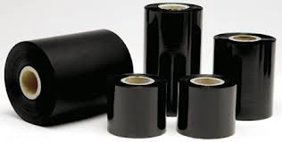 30 Ribbon Wax Trasferimento termico 110x74 Ink OUT, Zebra 2300, Citizen, Toshiba e Intermec