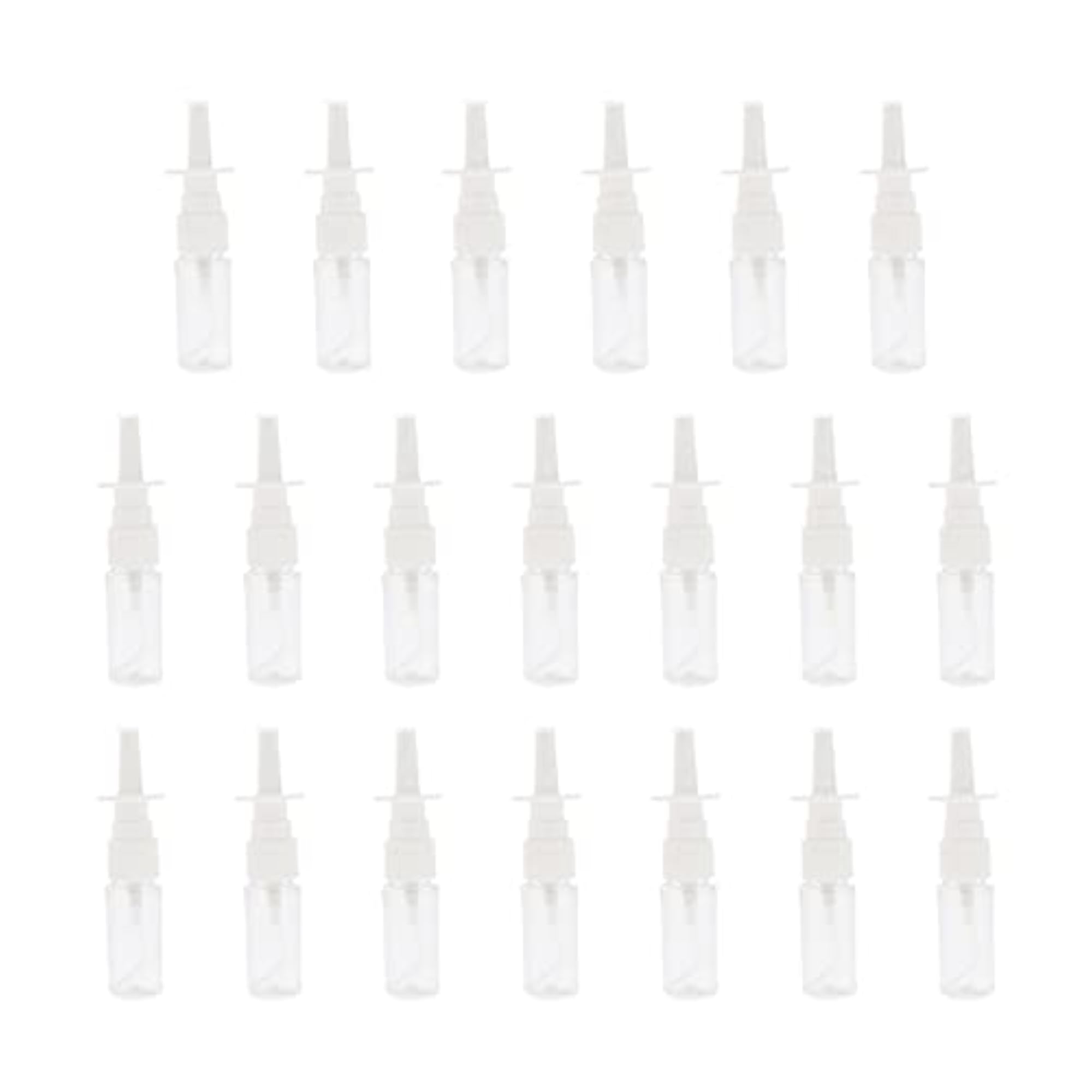 3x20 Pieces Empty Refillable Nasal Spray Bottles Fine Mist