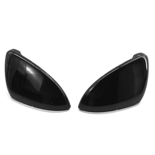 Coque rétroviseur Passat B7 et Scirocco en plastique noir brillant