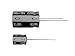 NICHICON UKL1H010KDDANA KL Series 1 uF 50 V 85?C ?5 x 11 mm LS=2mm Radial Aluminum Electrolytic Cap - 250 item(s)
