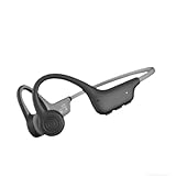 DOCANIO Bone Conduction Hearing Aids for Seniors, Personal Sound Amplifier for Elderly, Hearing Enhancement Device, Open-Ear Bone Conduction Hearing Assist Headphones with Sound Pickup black