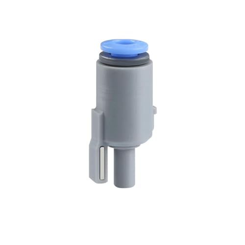 Single Port Filament Hub Replacement for BambuLab A1/ A1 Mini Without AMS lite: PTFE Tube Straight Through Filament Feed