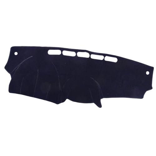 Funda autoadhesiva para salpicadero Versa 12-18 que elimina reflejos con poliéster negro