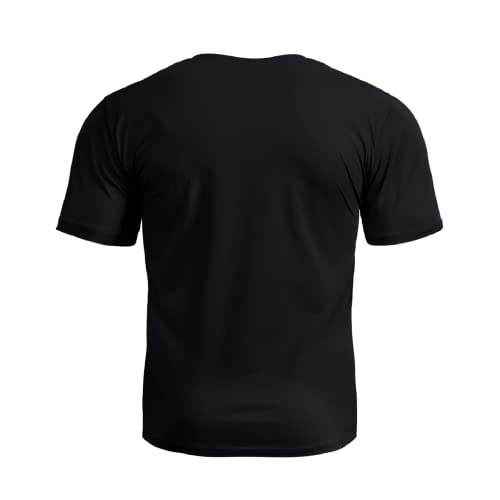H Hyfol Workout Shirts For Men Moisture Wicking Stretch Graphic Skull V Neck T-Shirts Running Sports Short Sleeve Tee Shirts(Black,Xxl) #TOP1