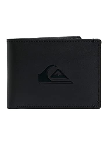 Quiksilver Accessoire de Voyage - Portefeuille à Double pli, Noir