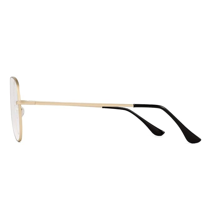 Image of Roshfort Unisex Aviator Blueray Block Uv Protected blue cut Computer Glasses spectacles Frame