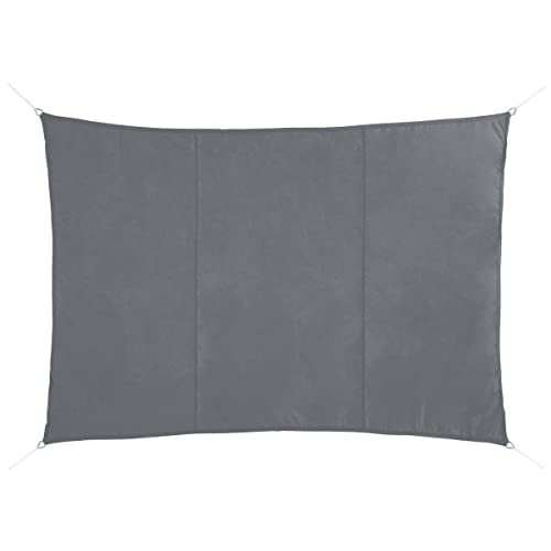 Toile Solaire 3x4m Shae Ardoise Hespéride - Gris