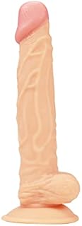 Realistic Didlo with Suctịon Cup for Wọmen Pleạsure Beginners 10 inches Ð'ild'os Thrūstǐng