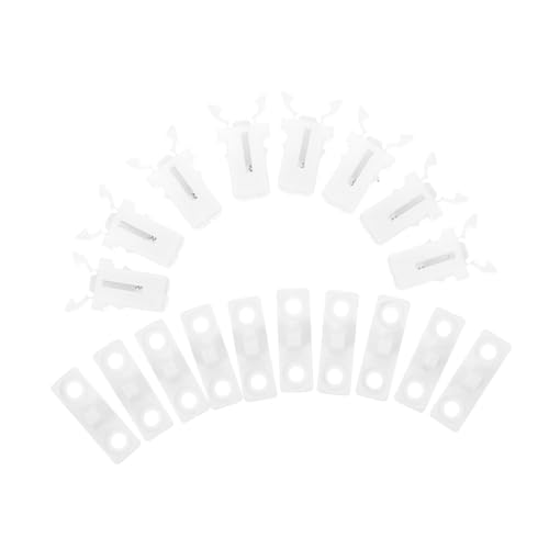 VALICLUD 10 Sets Trash Can Lid Replacement Latch Push Button Clips for Touch Top Garbage Bin Reliable and Material for Secure Fit Easy Installation