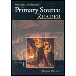 Paperback Primary Source Reader to accompany Western Civilization, Volume II Book
